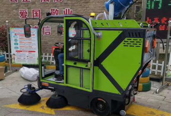 北京零消防三轮五刷扫地车 城市环卫车